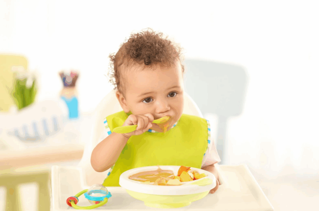 Eco-Friendly Baby Meal Prep. Sustainable Baby Food.