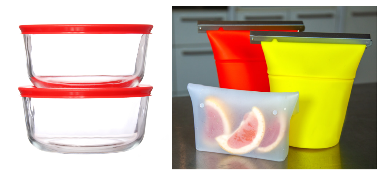 Avoid Heavy Metals, Microplastics in Baby Food. Reusable silicone bags and glass storage containers.