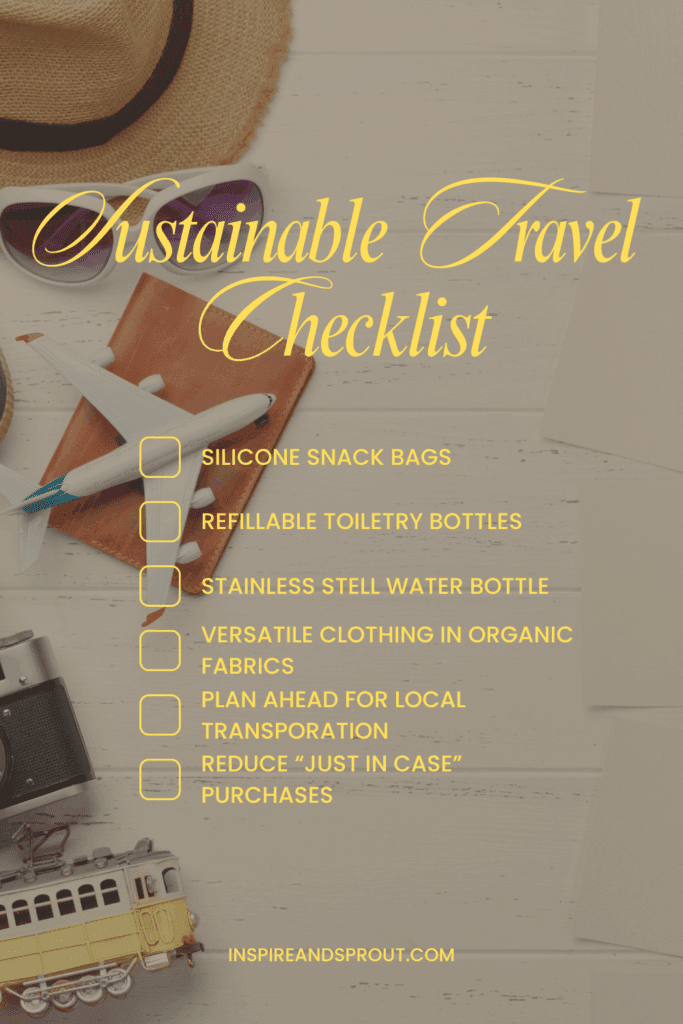 Travel Sustainably. Sustainable Travel. Sustainable.