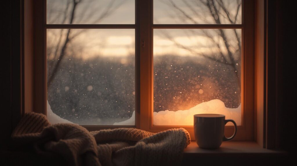 Winter mindfulness. Mindful activities for kids. Indoor mindfulness. Calm Parenting.